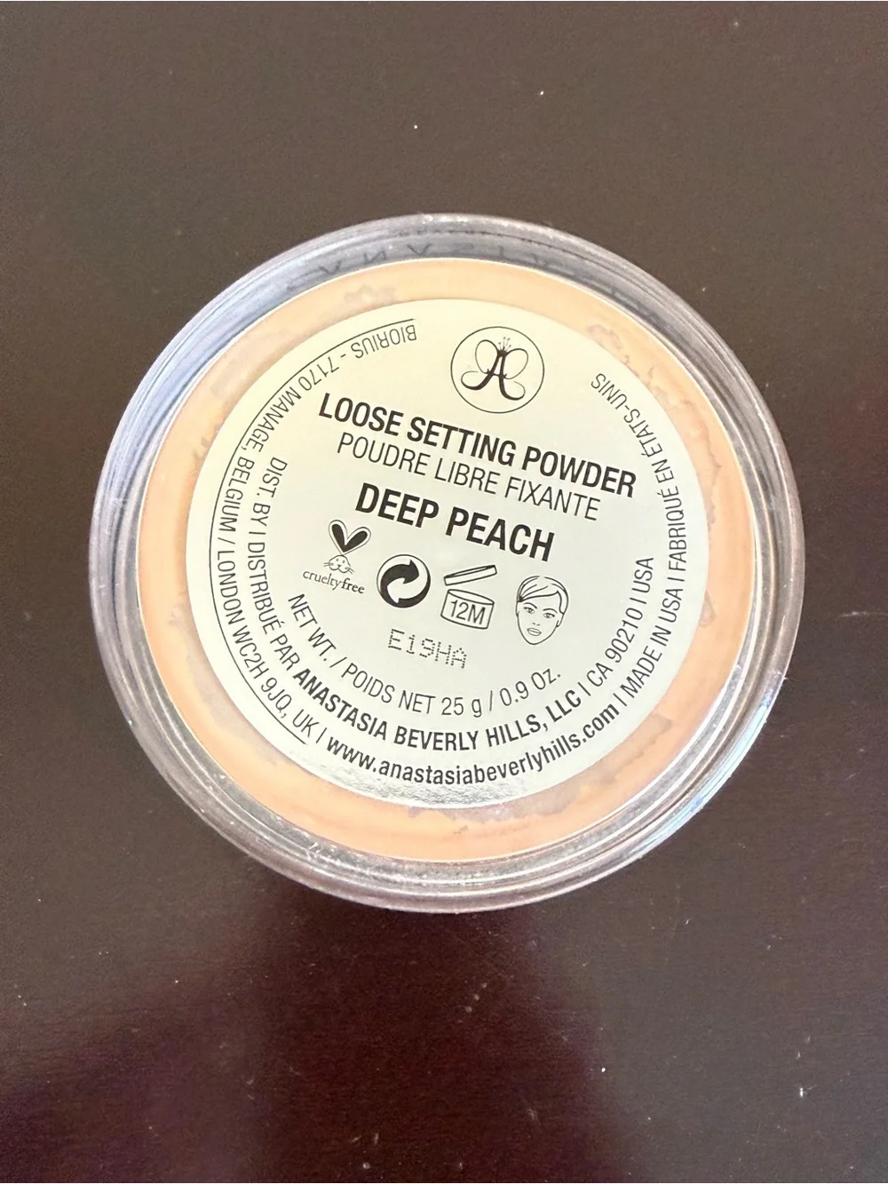 Anastasia Beverly Hills Loose Setting Powder - DEEP PEACH